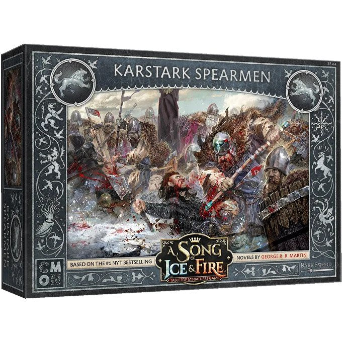 A Song of Ice and Fire Stark Karstark Spearmen