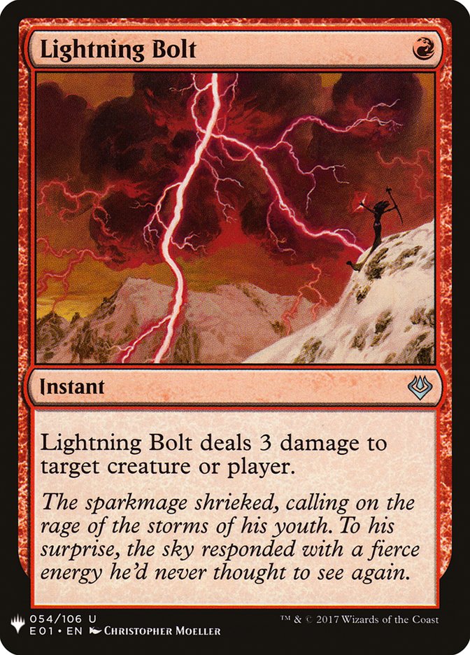 Lightning Bolt [Mystery Booster]