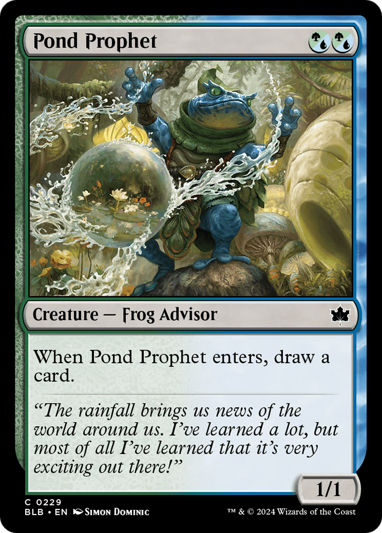 Pond Prophet [Bloomburrow]