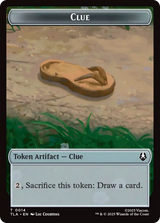 Clue (0014) // Copy (0002) Double-Sided Token [Avatar: The Last Airbender Tokens]