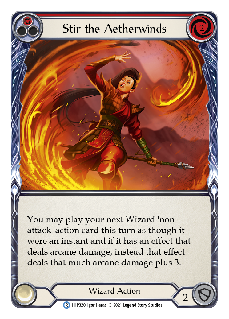 Stir the Aetherwinds (Red) [1HP320] (History Pack 1)