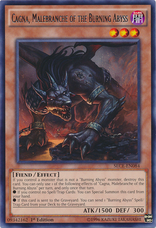 Cagna, Malebranche of the Burning Abyss [SECE-EN084] Rare