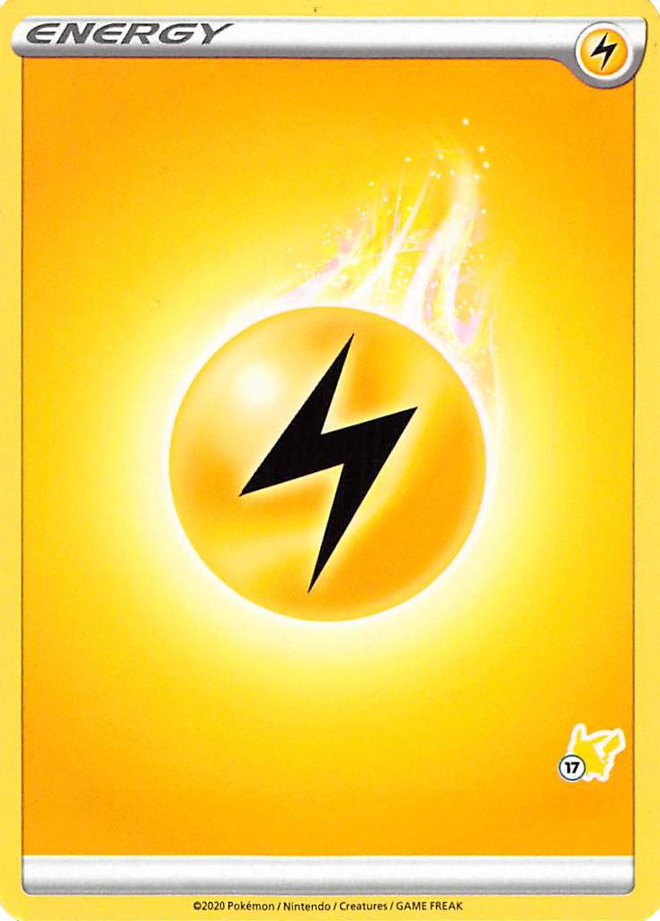 Lightning Energy (Pikachu Stamp #17) [Battle Academy 2022]