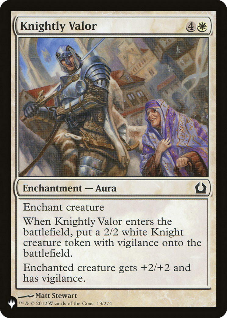 Knightly Valor [The List Reprints]