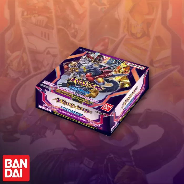 Digimon Card Game Across Time [BT12] Booster Display