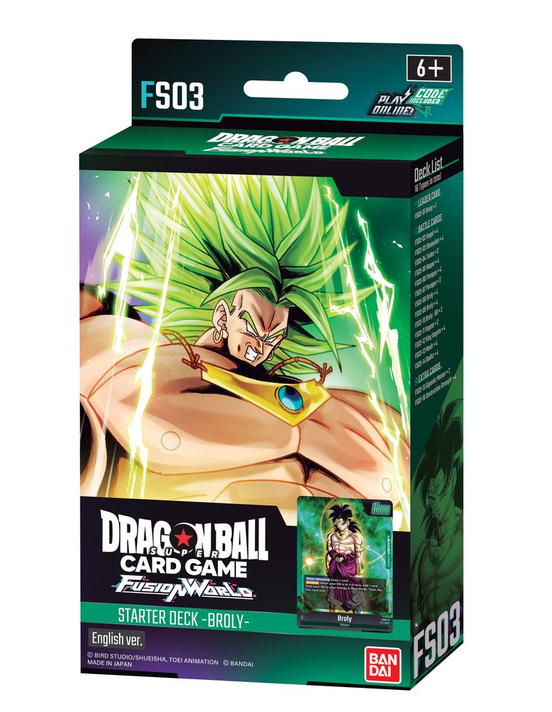 Dragon Ball Super Card Game Fusion World: Broly [FS03] Starter Deck