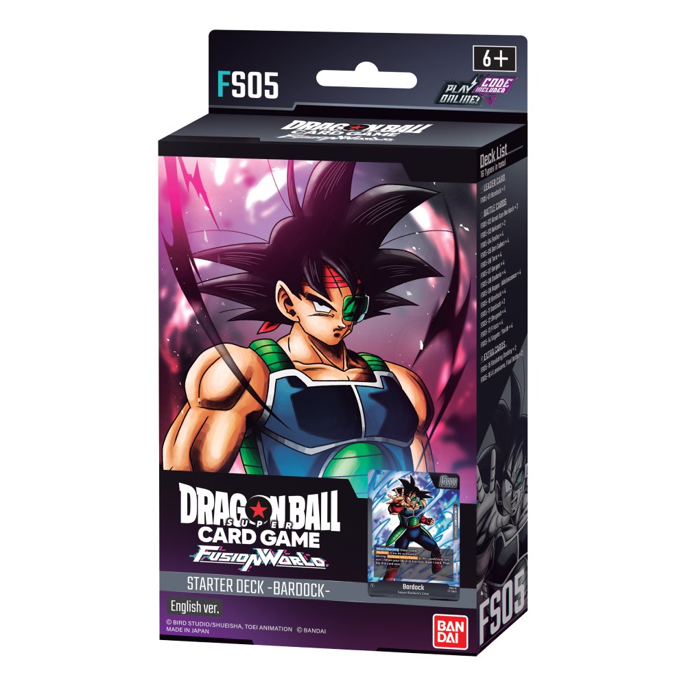 Dragon Ball Super Card Game Fusion World: Bardock [FS05] Starter Deck