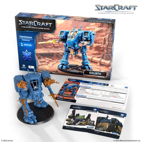 Starcraft Miniatures Game: Terran - Goliath - Expansion Set