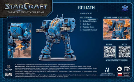 Starcraft Miniatures Game: Terran - Goliath - Expansion Set