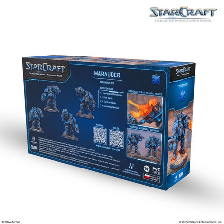 Starcraft Miniatures Game: Terran - Marauder - Expansion Set