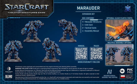 Starcraft Miniatures Game: Terran - Marauder - Expansion Set