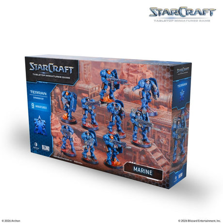 Starcraft Miniatures Game: Terran - Marine - Expansion Set