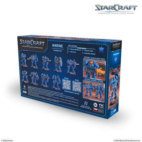 Starcraft Miniatures Game: Terran - Marine - Expansion Set