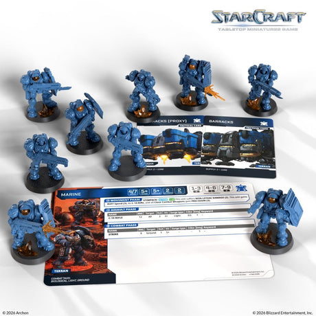 Starcraft Miniatures Game: Terran - Marine - Expansion Set