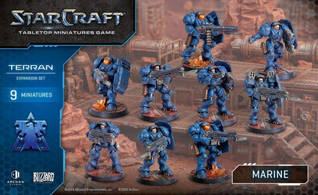 Starcraft Miniatures Game: Terran - Marine - Expansion Set