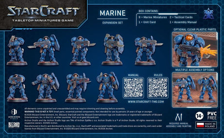 Starcraft Miniatures Game: Terran - Marine - Expansion Set