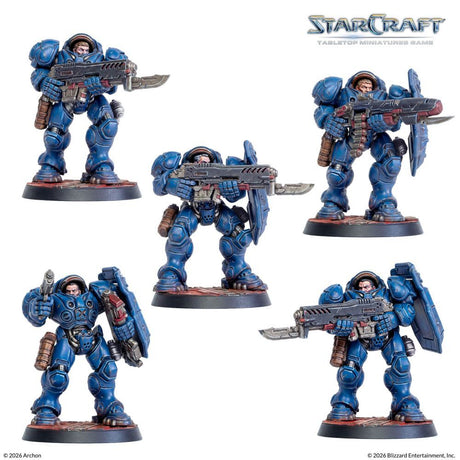Starcraft Miniatures Game: Terran - Marine - Expansion Set