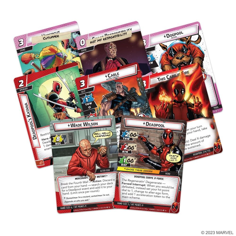 Marvel Champions LCG Deadpool Hero Pack