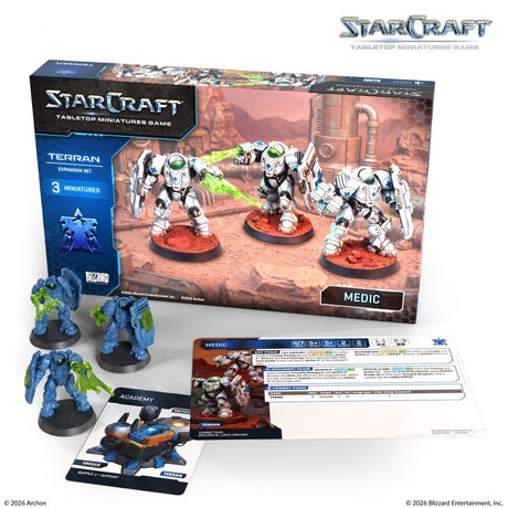 Starcraft Miniatures Game: Terran - Medic - Expansion Set