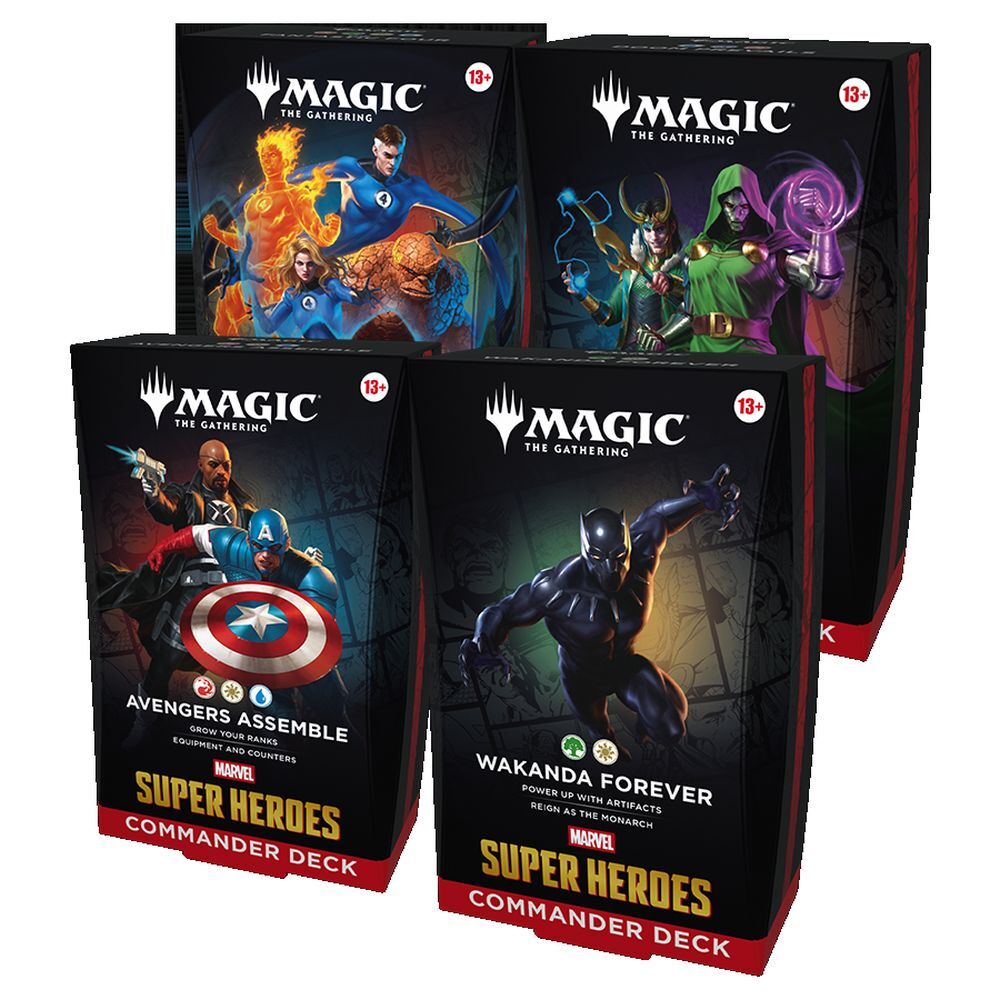 Magic: the Gathering: Super Heroes - Commander Decks