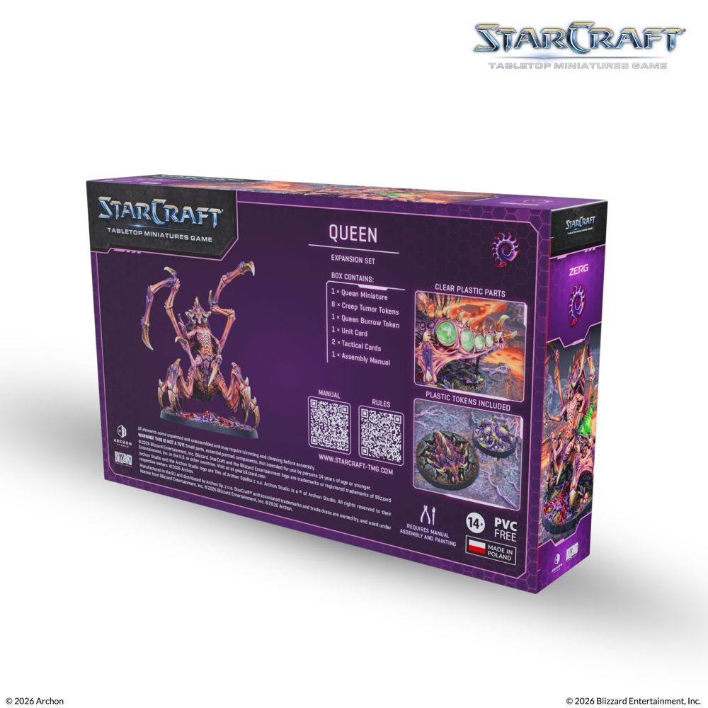 Starcraft Miniatures Game: Zerg - Queen - Expansion Set