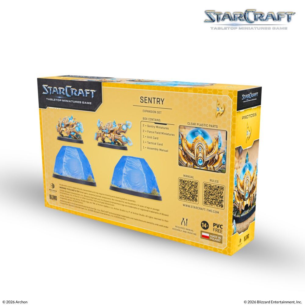 Starcraft Miniatures Game: Protoss - Sentry - Expansion Set