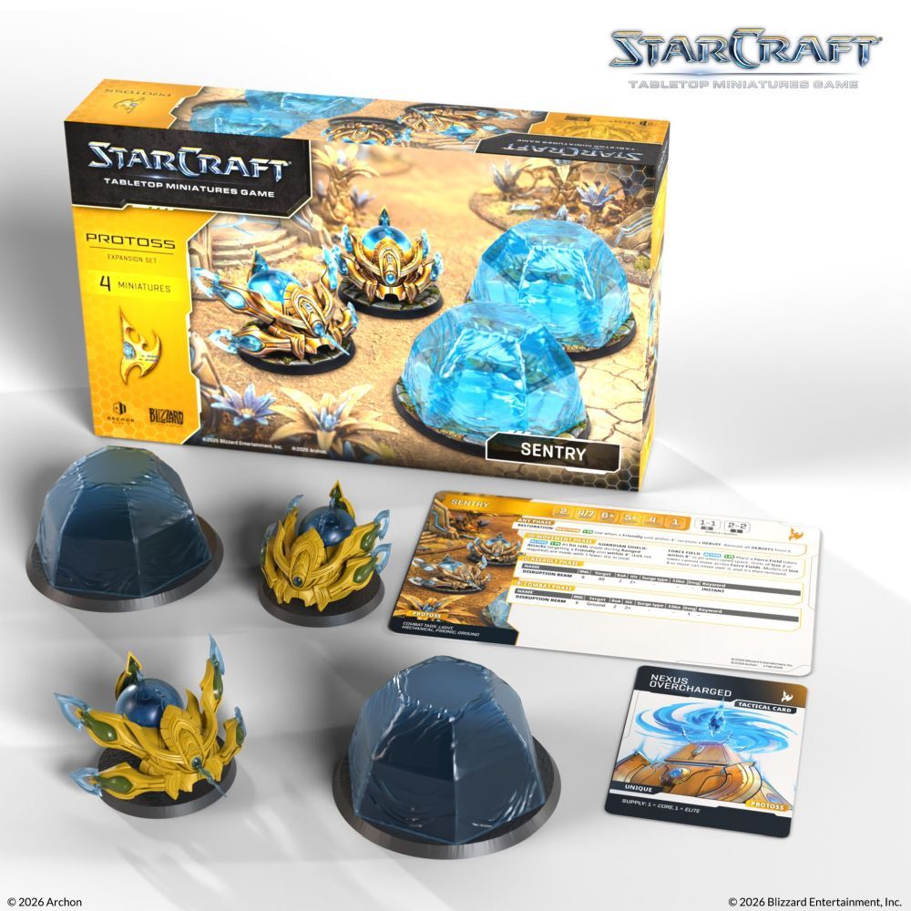 Starcraft Miniatures Game: Protoss - Sentry - Expansion Set