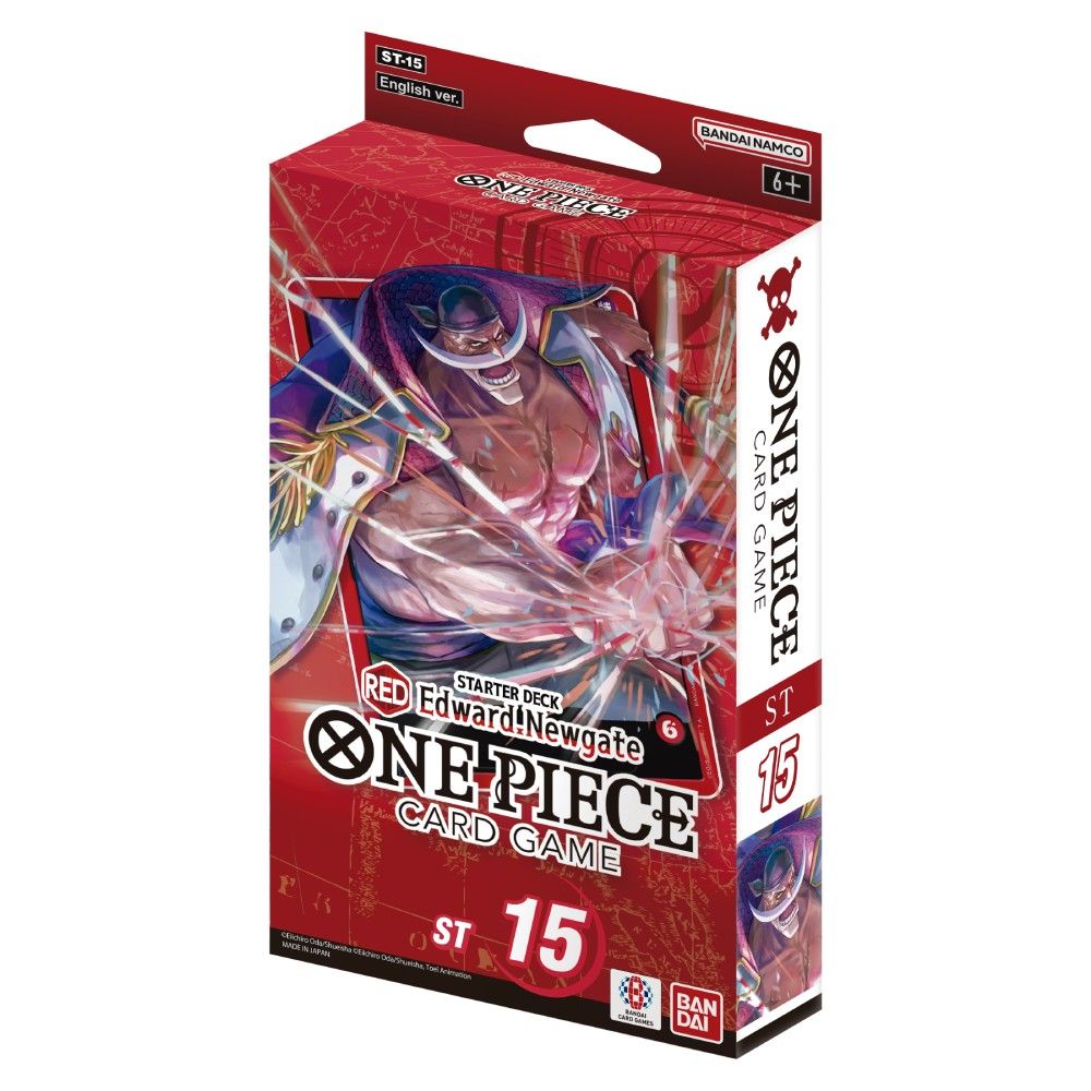 One Piece TCG: (Red) Edward Newgate [ST-15] Starter Deck