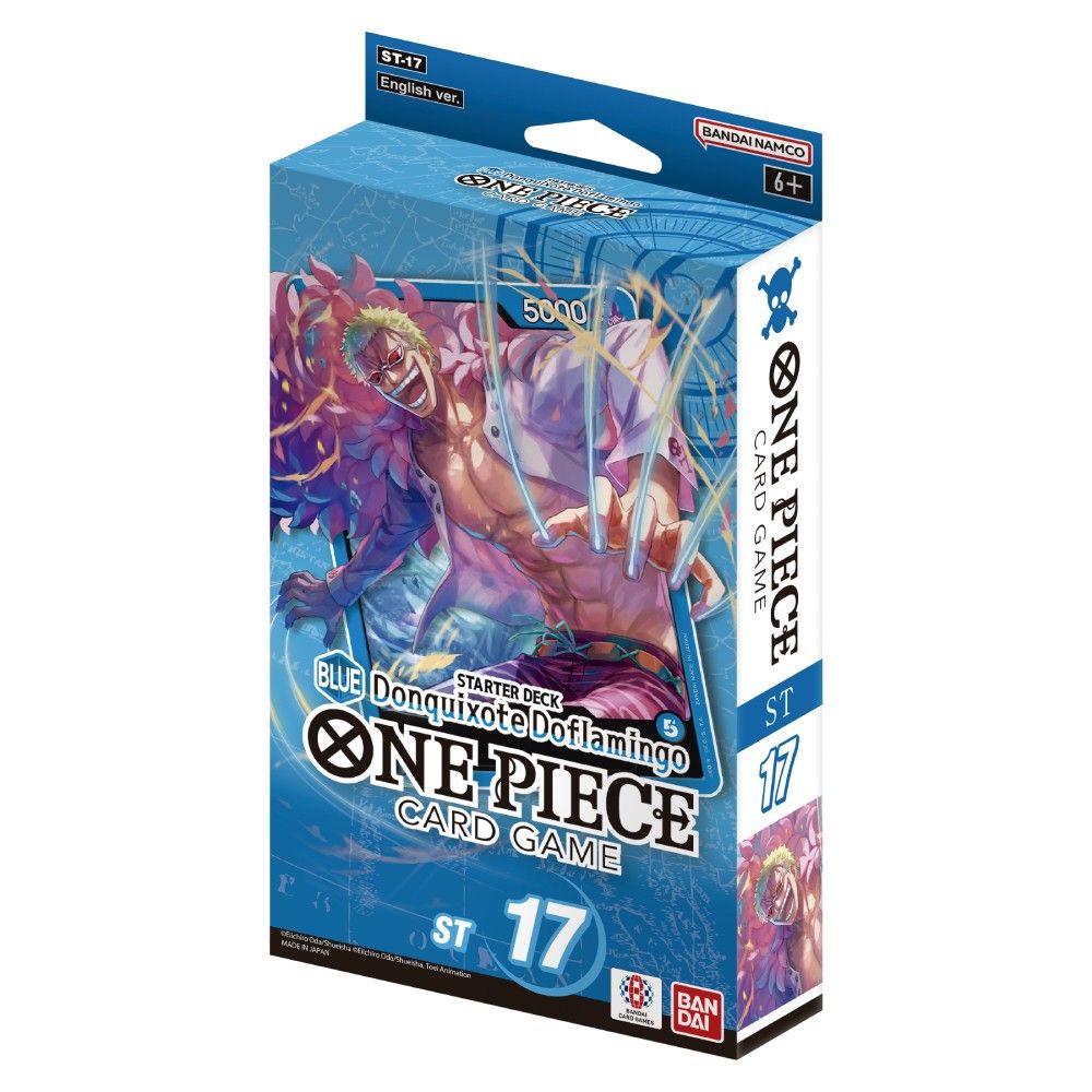 One Piece TCG: (Blue) Donquixote Doflamingo [ST-17] Starter Deck