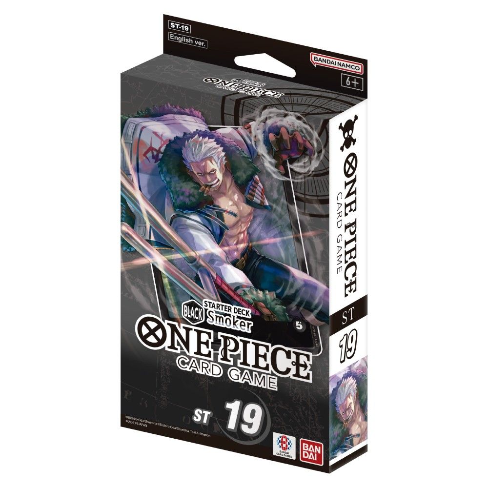 One Piece TCG: (Black) Smoker [ST-19] Starter Deck