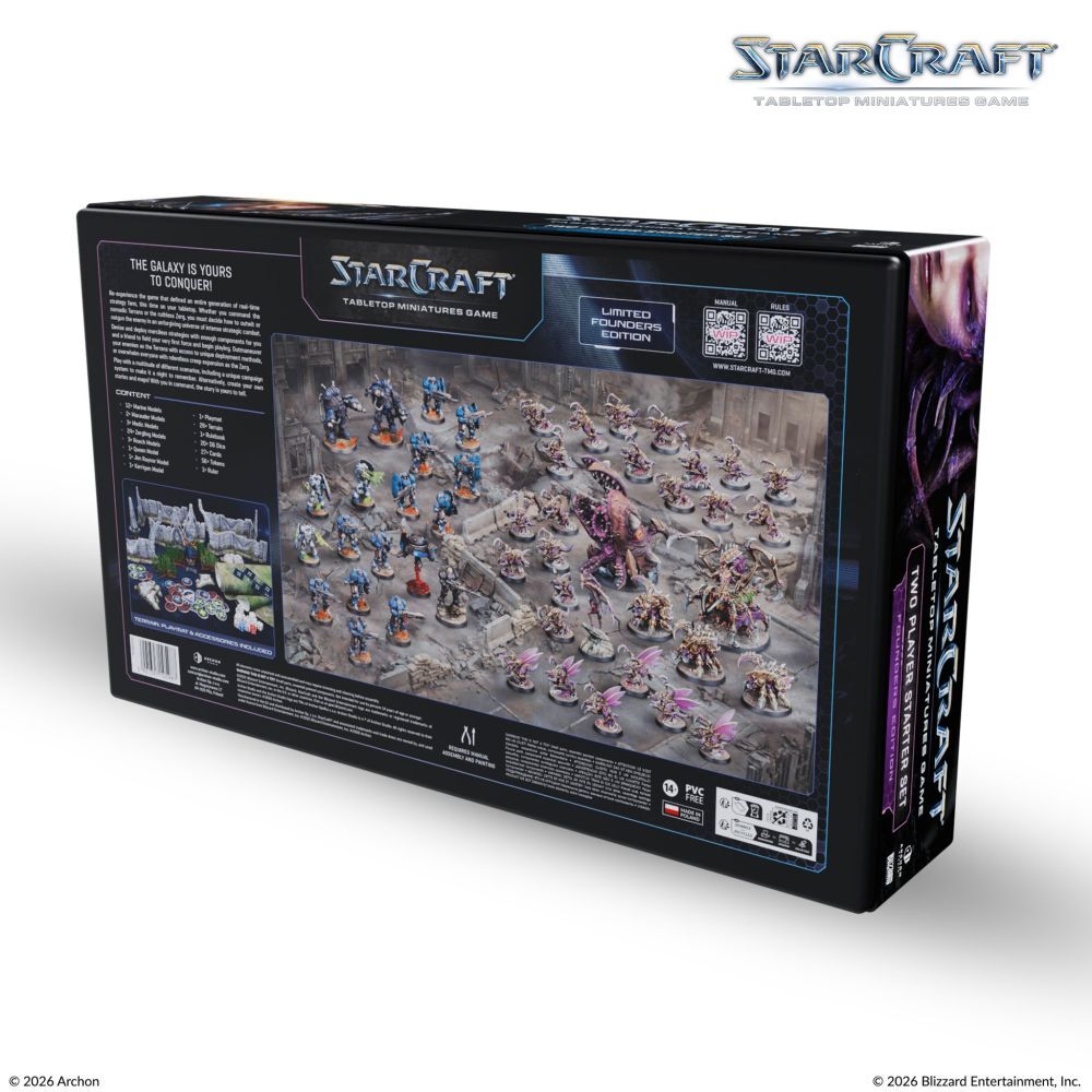 Starcraft Miniatures Game: Two Player Starter Set Founders Edition