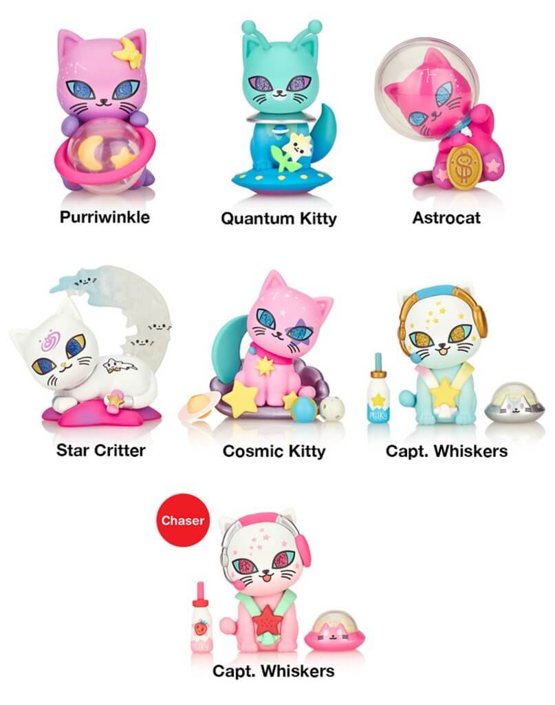 Tokidoki: Galactic Cats Blind Box