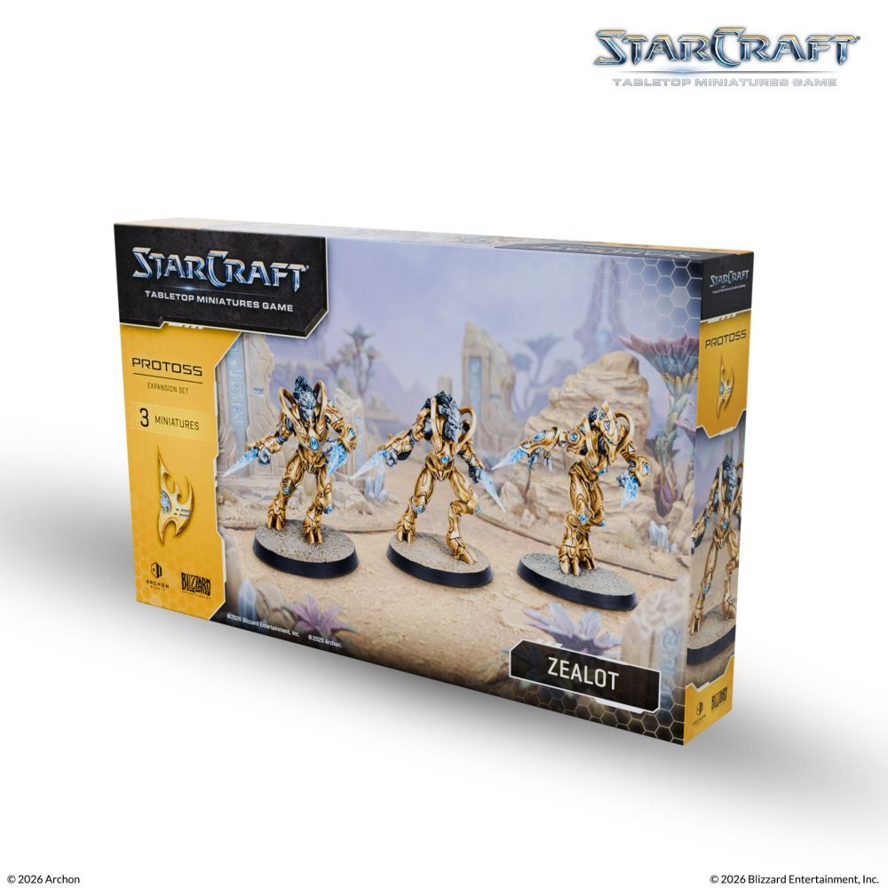 Starcraft Miniatures Game: Protoss - Zealot - Expansion Set