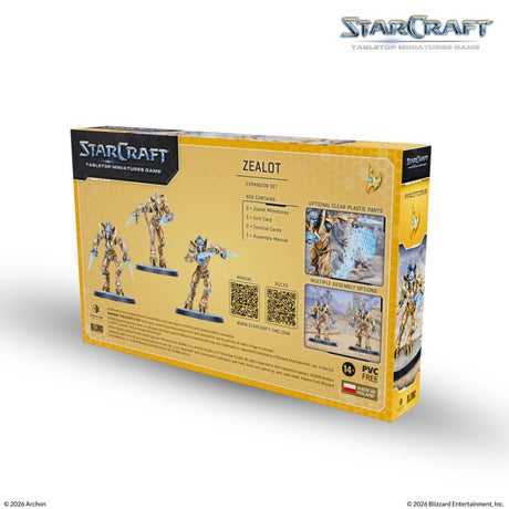 Starcraft Miniatures Game: Protoss - Zealot - Expansion Set