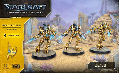 Starcraft Miniatures Game: Protoss - Zealot - Expansion Set