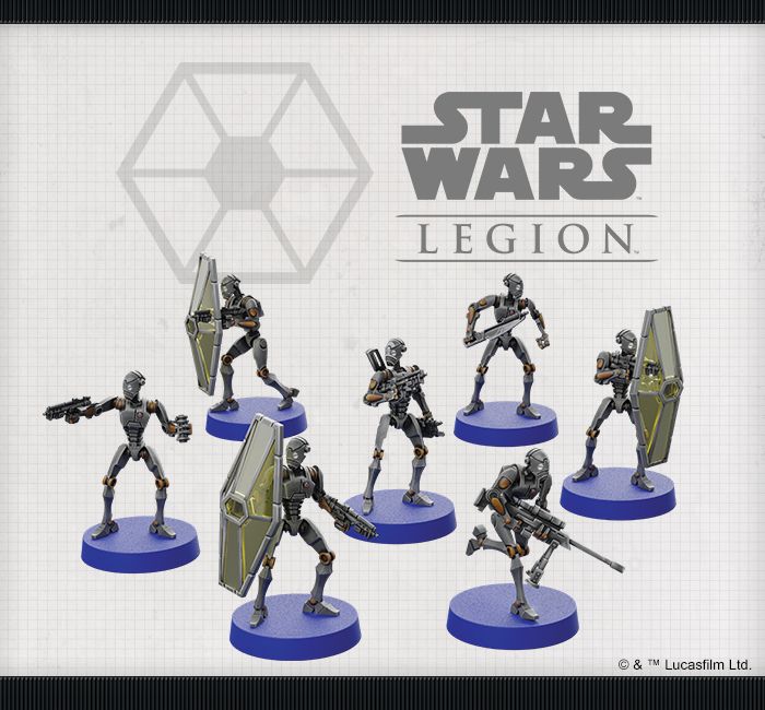 Unit Droid Commandos siri Star Wars Legion BX