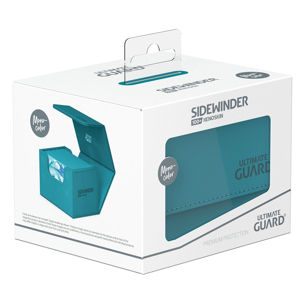 Ultimate Guard Sidewinder 100+ Xenoskin Monocolor Petrol Deck Box