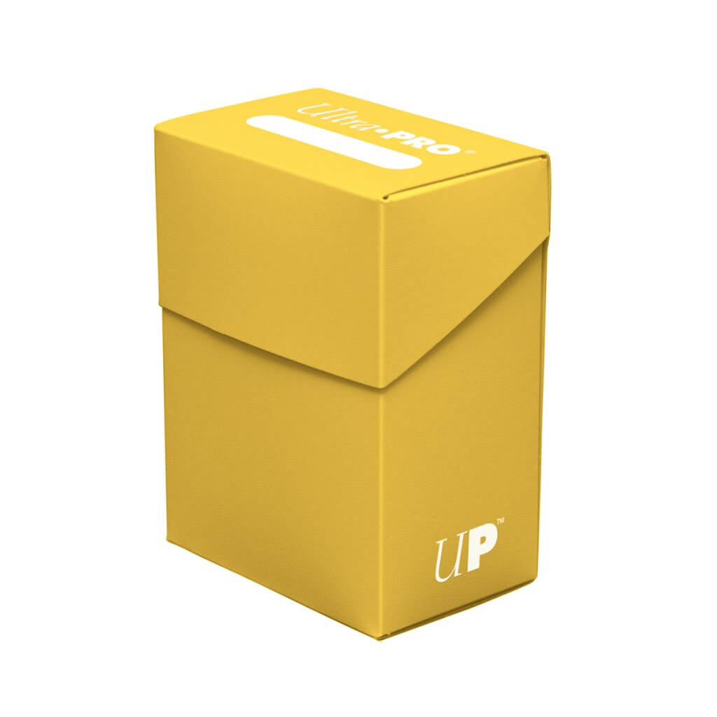 Kotak Geladak Ultra Pro - Kuning Pepejal 