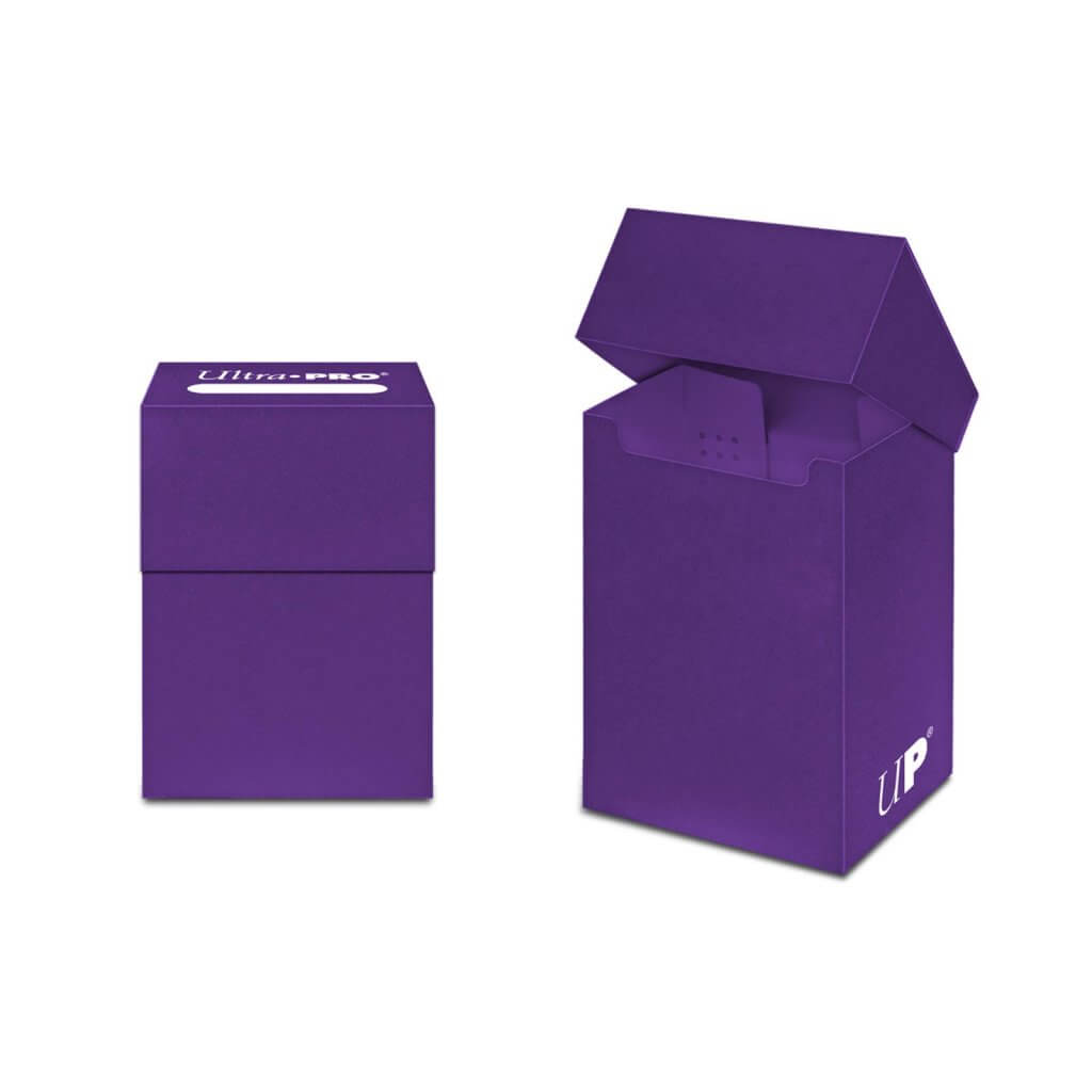 Ultra Pro Deck Box - Solid Purple