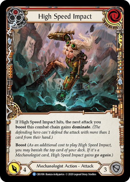 High Speed Impact - Red - Crucible of War Unlimited
