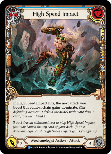High Speed Impact - Blue - Crucible of War Unlimited