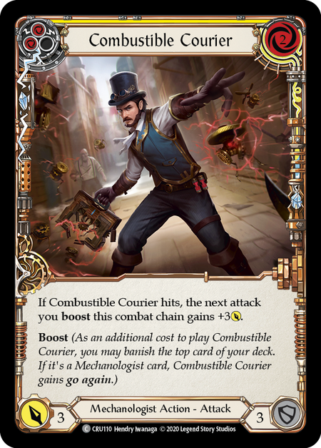 Combustible Courier - Yellow - Crucible of War Unlimited