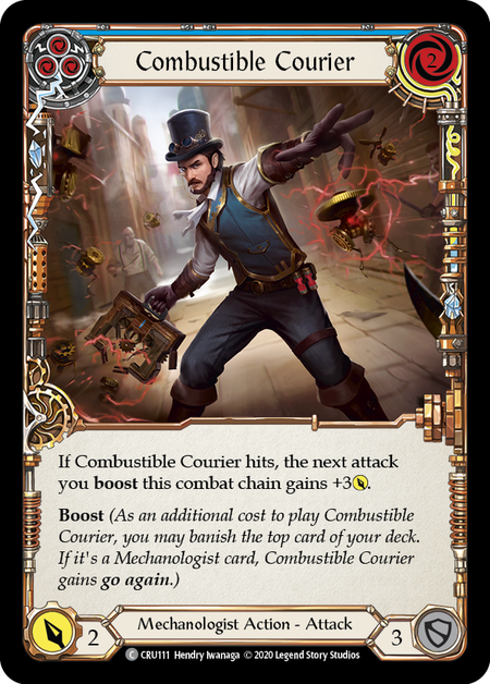 Combustible Courier - Blue - Crucible of War Unlimited