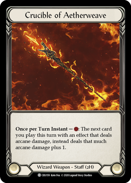 Crucible of Aetherweave - Common - Crucible of War Unlimited (Rainbow Foil)