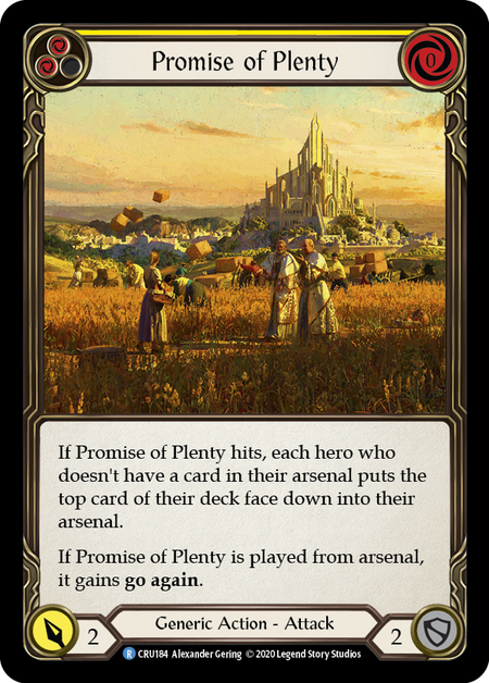 Promise of Plenty | Yellow | Crucible of War Unlimited