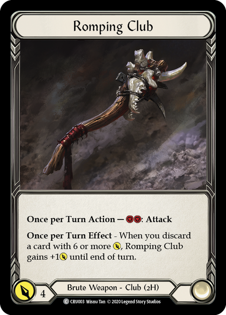 Romping Club - Common - Crucible of War Unlimited (Rainbow Foil)