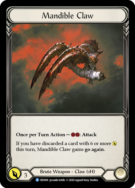 Mandible Claw - Rare - Crucible of War Unlimited