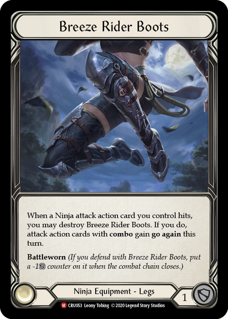 Breeze Rider Boots - Majestic - Crucible of War Unlimited (Rainbow Foil)