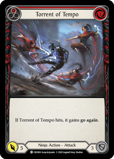 Torrent of Tempo - Red - Crucible of War Unlimited