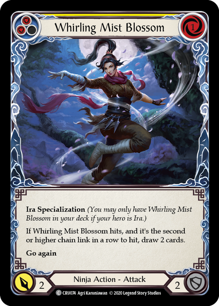 Whirling Mist Blossom - Yellow - Crucible of War Unlimited